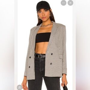 Rails Jac Blazer Honey Plaid XS